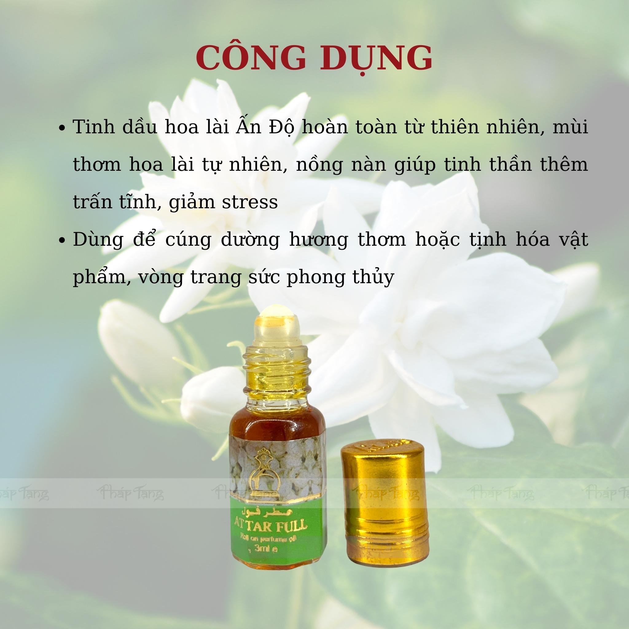 TINH DẦU HOA LÀI ẤN ĐỘ RIFAS 3ML