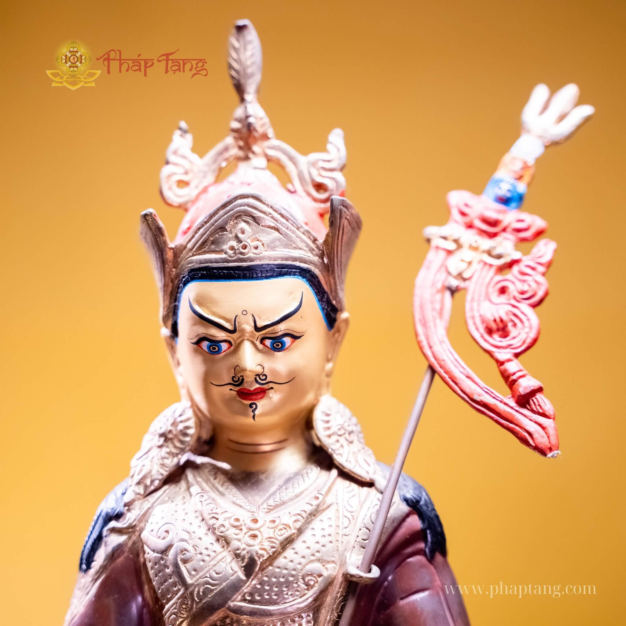 ĐỨC LIÊN HOA SANH ĐỒNG SƠN NÂU NEPAL 35CM