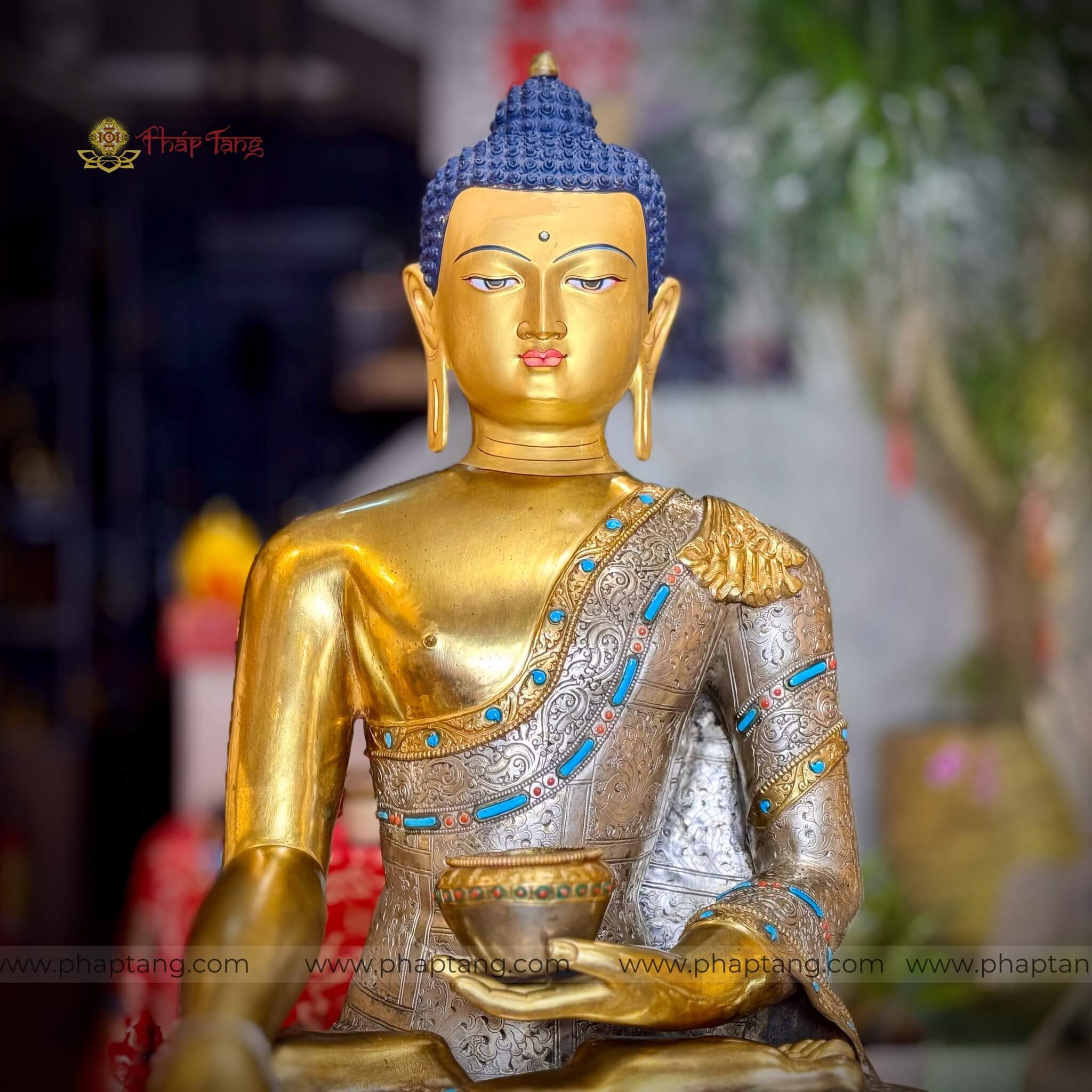 ĐỨC PHẬT BỔN SƯ THÍCH CA MÂU NI NEPAL 90CM