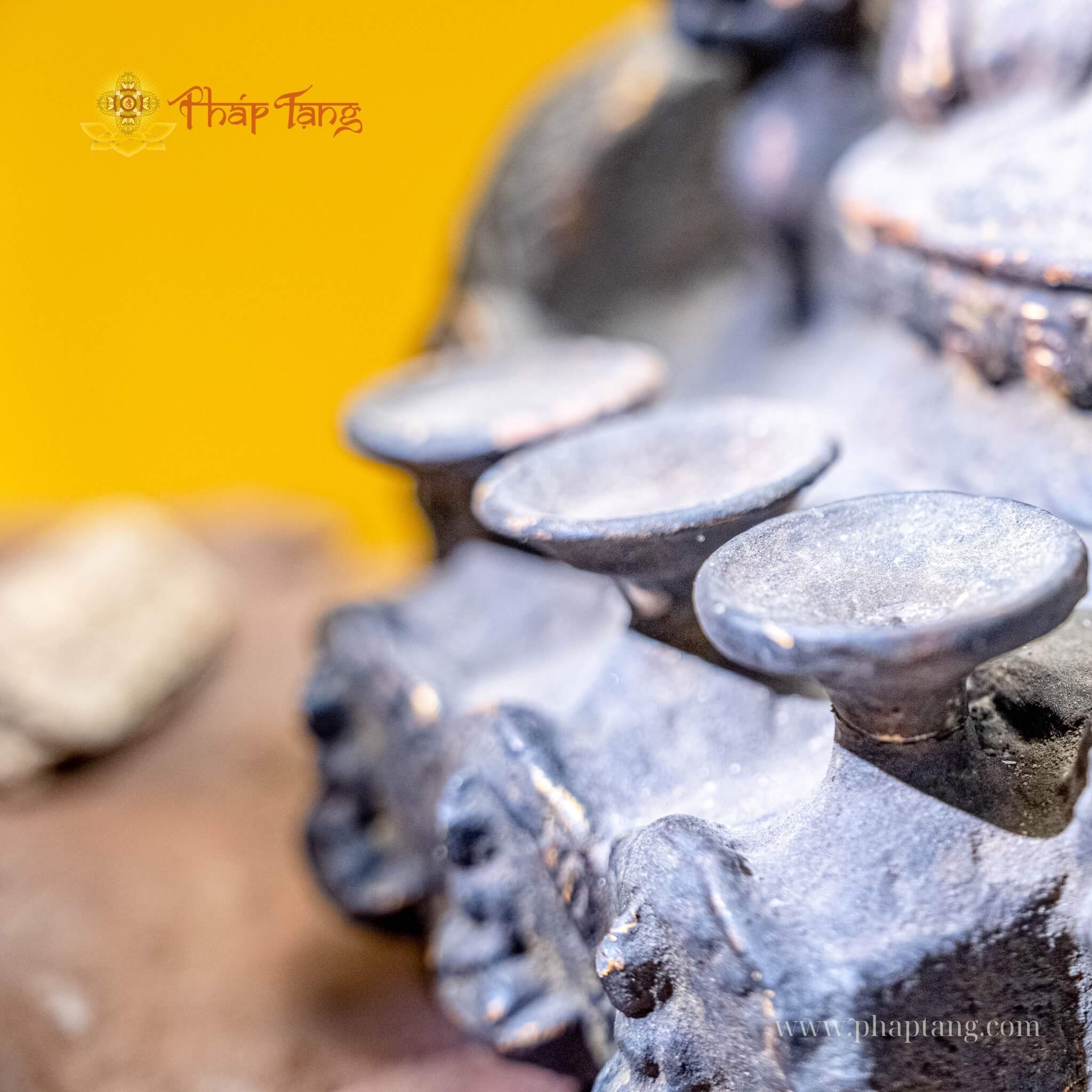 TƯỢNG PHẬT THÍCH CA MÂU NI GỖ XƯA NEPAL 40CM