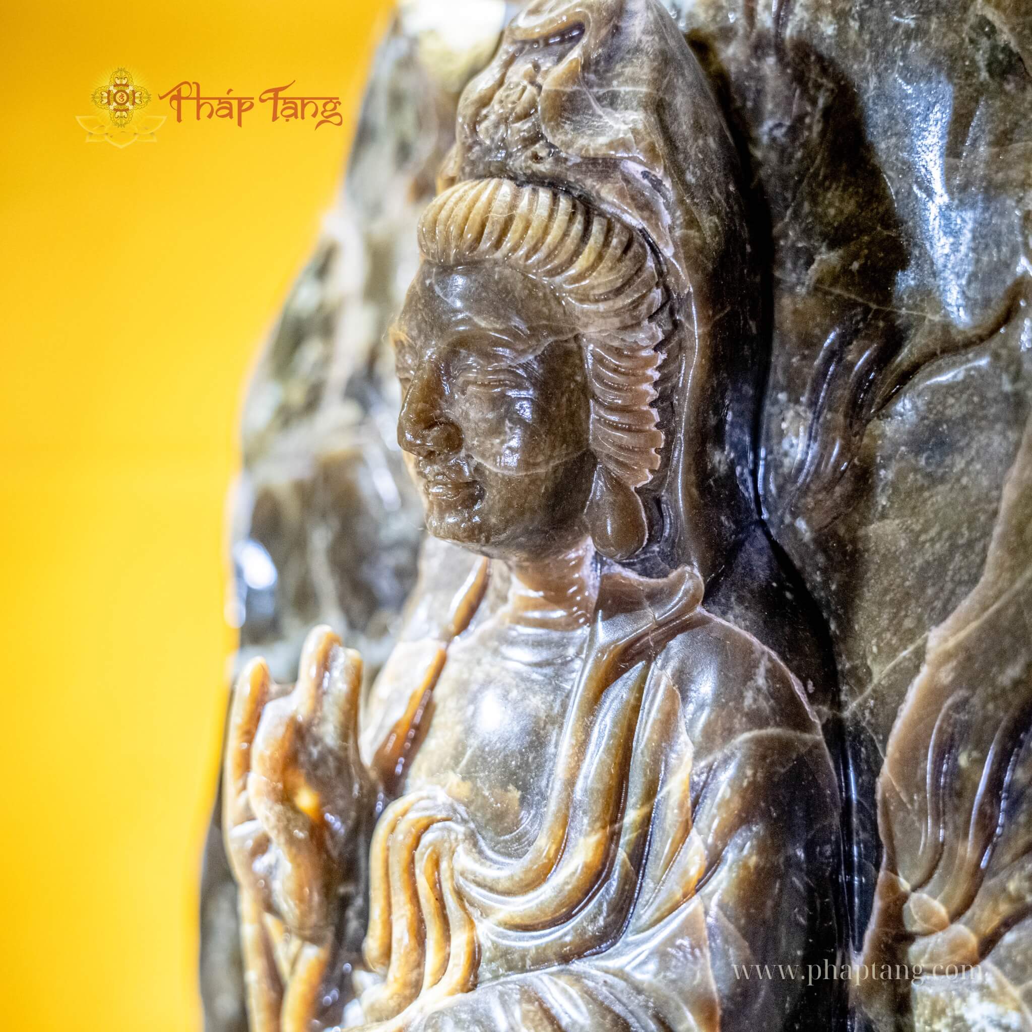 BỒ TÁT QUAN THẾ ÂM ĐÁ SÙNG ĐÔ VN QUÝ HIẾM 55CM