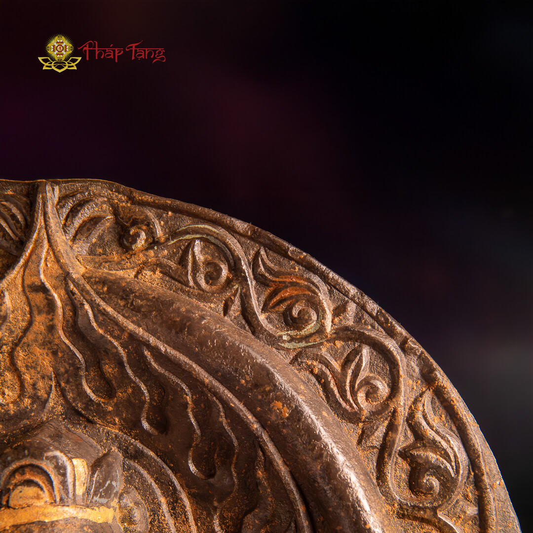 BỒ TÁT ĐẠI THẾ CHÍ ĐÁ CỔ XƯA QUÝ CAO 71CM