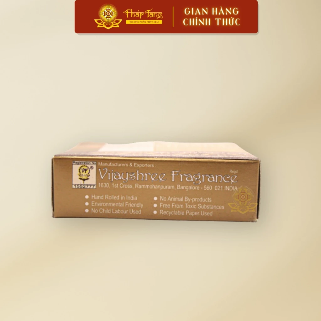 Nhang Nụ Tinh Dầu Gỗ Chiên Đàn Ấn Độ Golden Nag Chandan Masala | PHÁP TẠNG