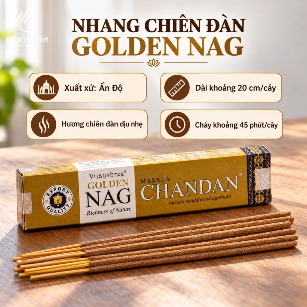 [COMBO 3 Hộp] Nhang Ấn Độ Vijayshree Golden Nag + Tặng Khay Đốt Nhang Cổ Tây Tạng - Chi tiết chất liệu và đường nét hoàn thiện - Siêu Thị Đại Bồ Đề Tâm