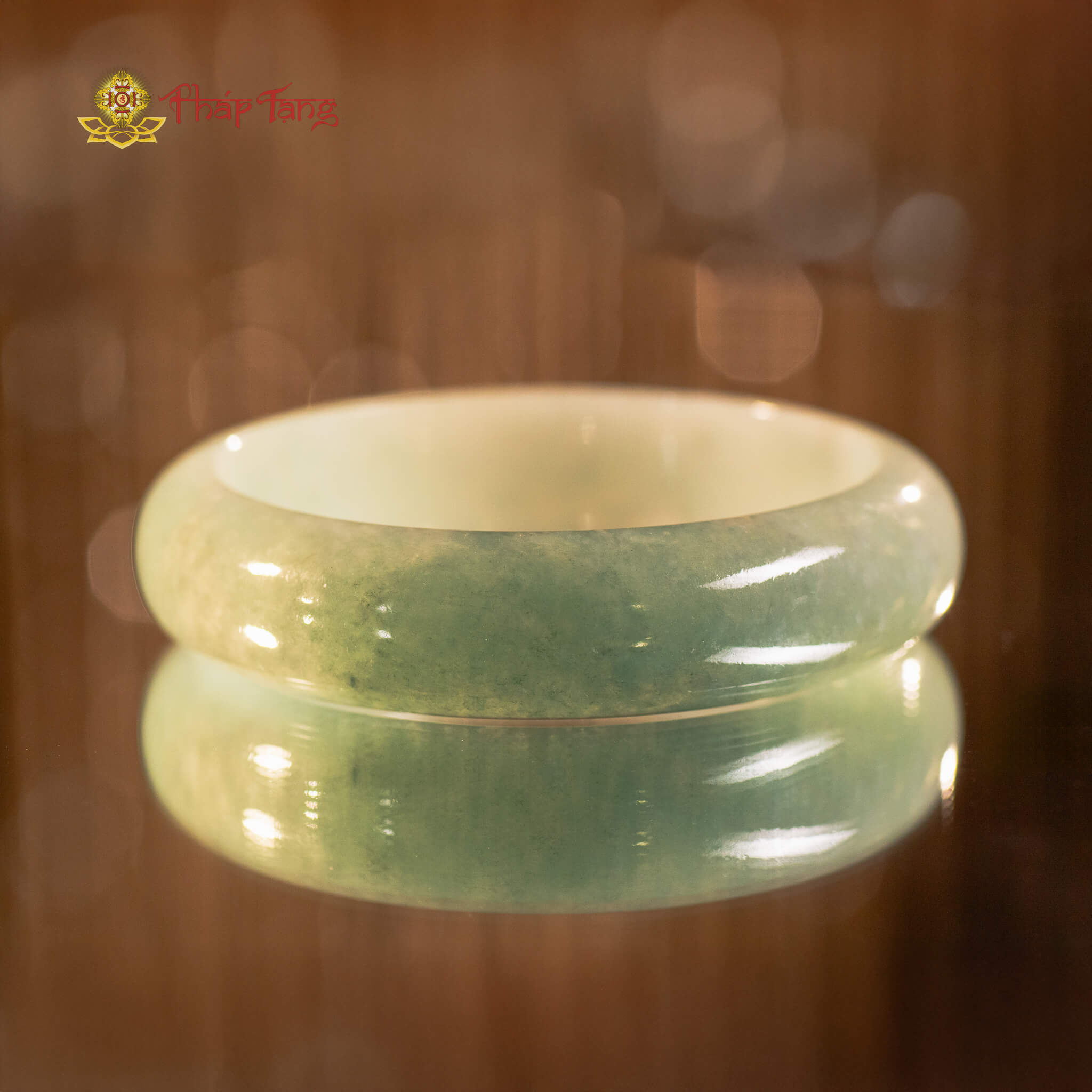 Vòng Ngọc Jade Type A Myanmar Chính Gốc – Ni Tay 55.12