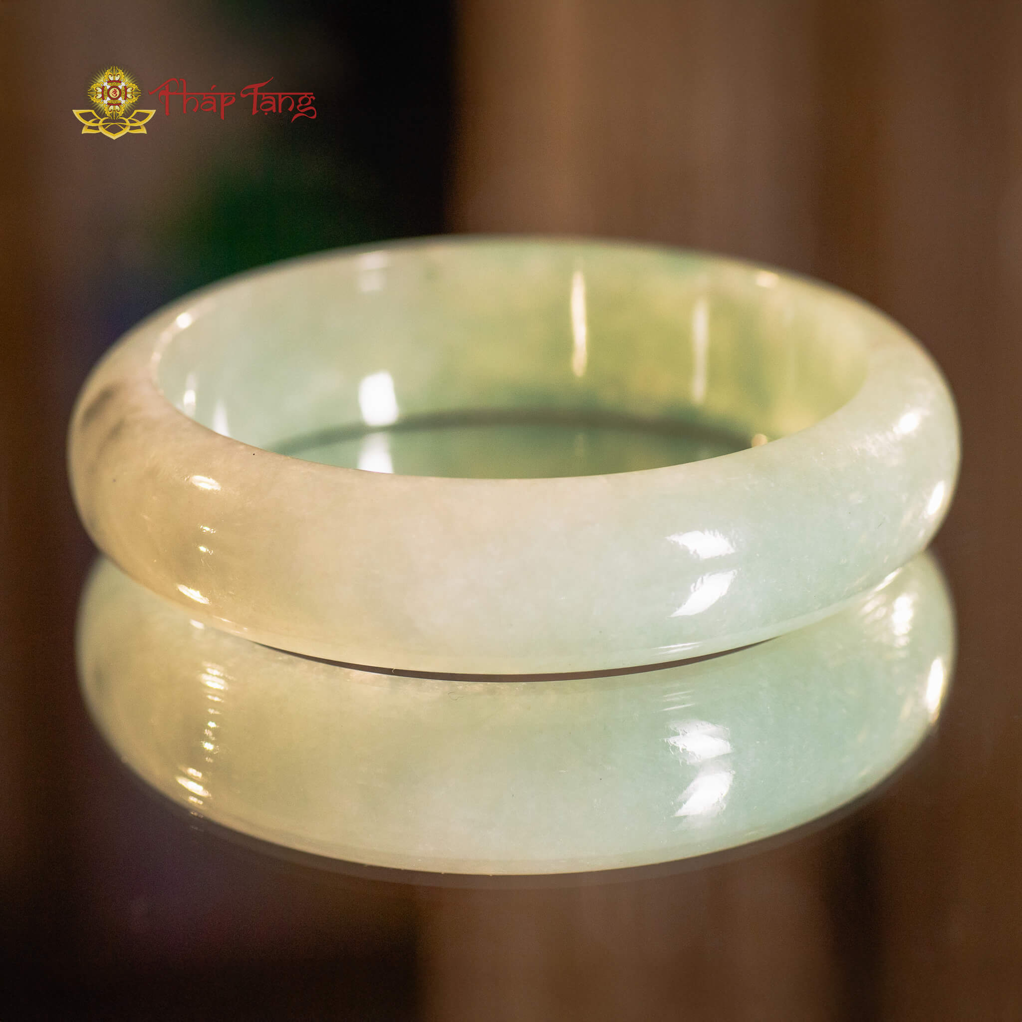 Vòng Ngọc Jade Type A Myanmar Chính Gốc – Ni Tay 55.12