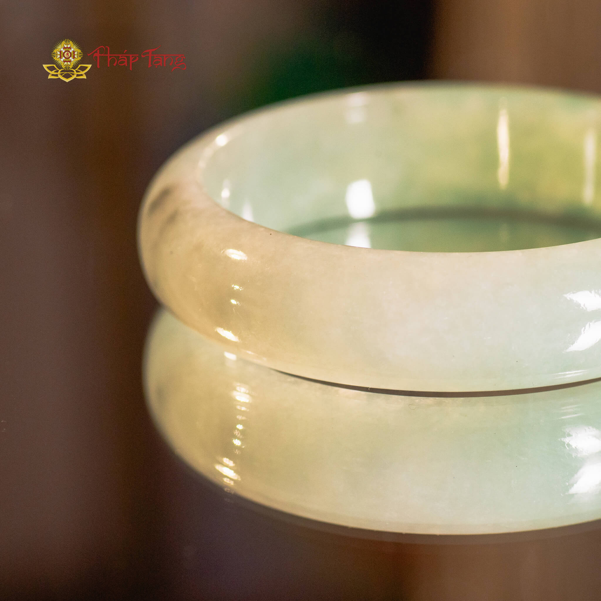 Vòng Ngọc Jade Type A Myanmar Chính Gốc – Ni Tay 55.12