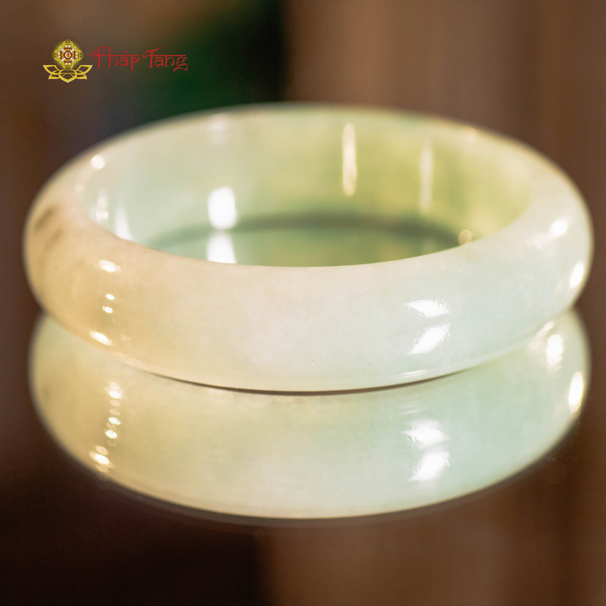 Vòng Ngọc Jade Type A Myanmar Chính Gốc – Ni Tay 55.12