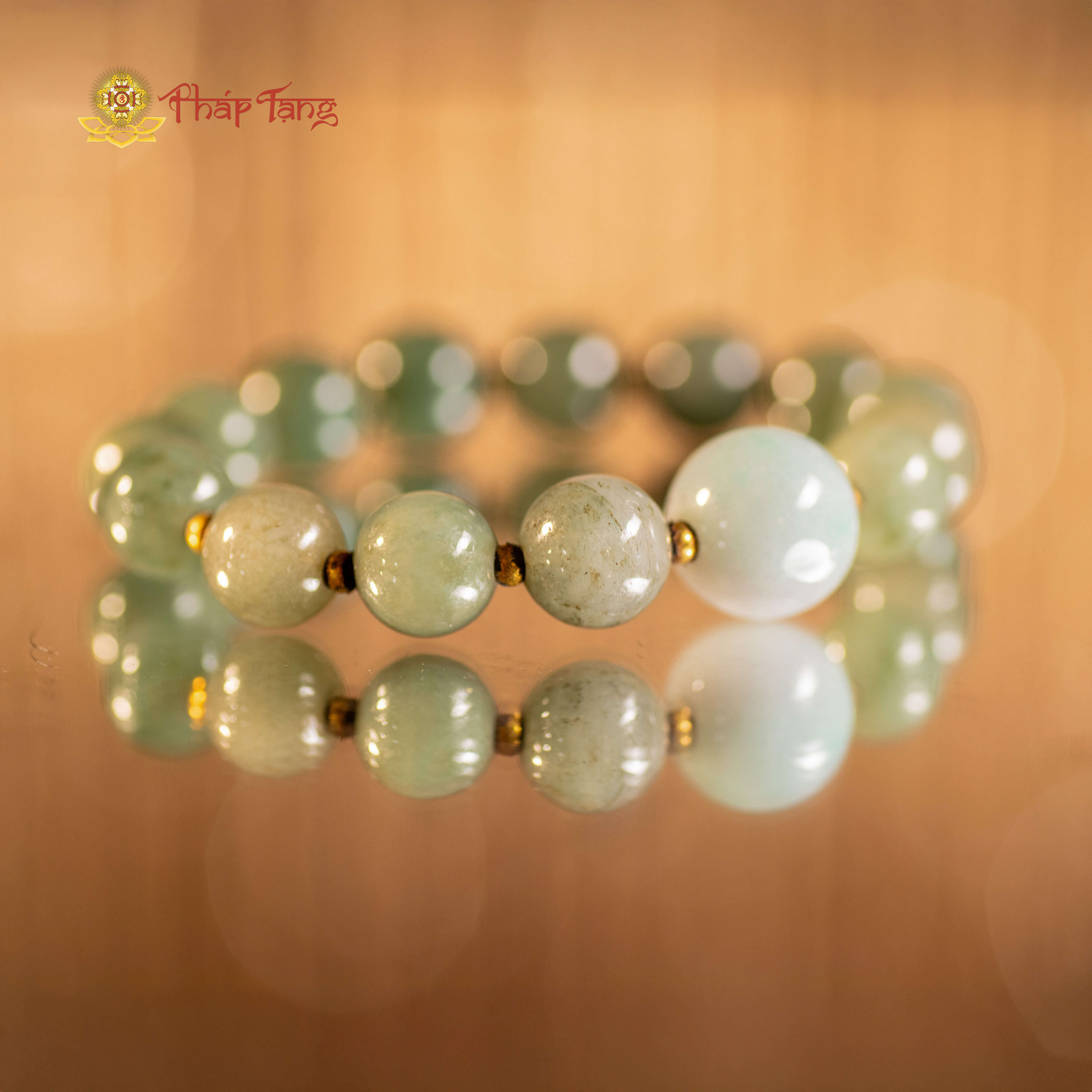 VÒNG NGỌC JADE MYANMAR TYPE A NẾP MỊN - PHÁP TẠNG