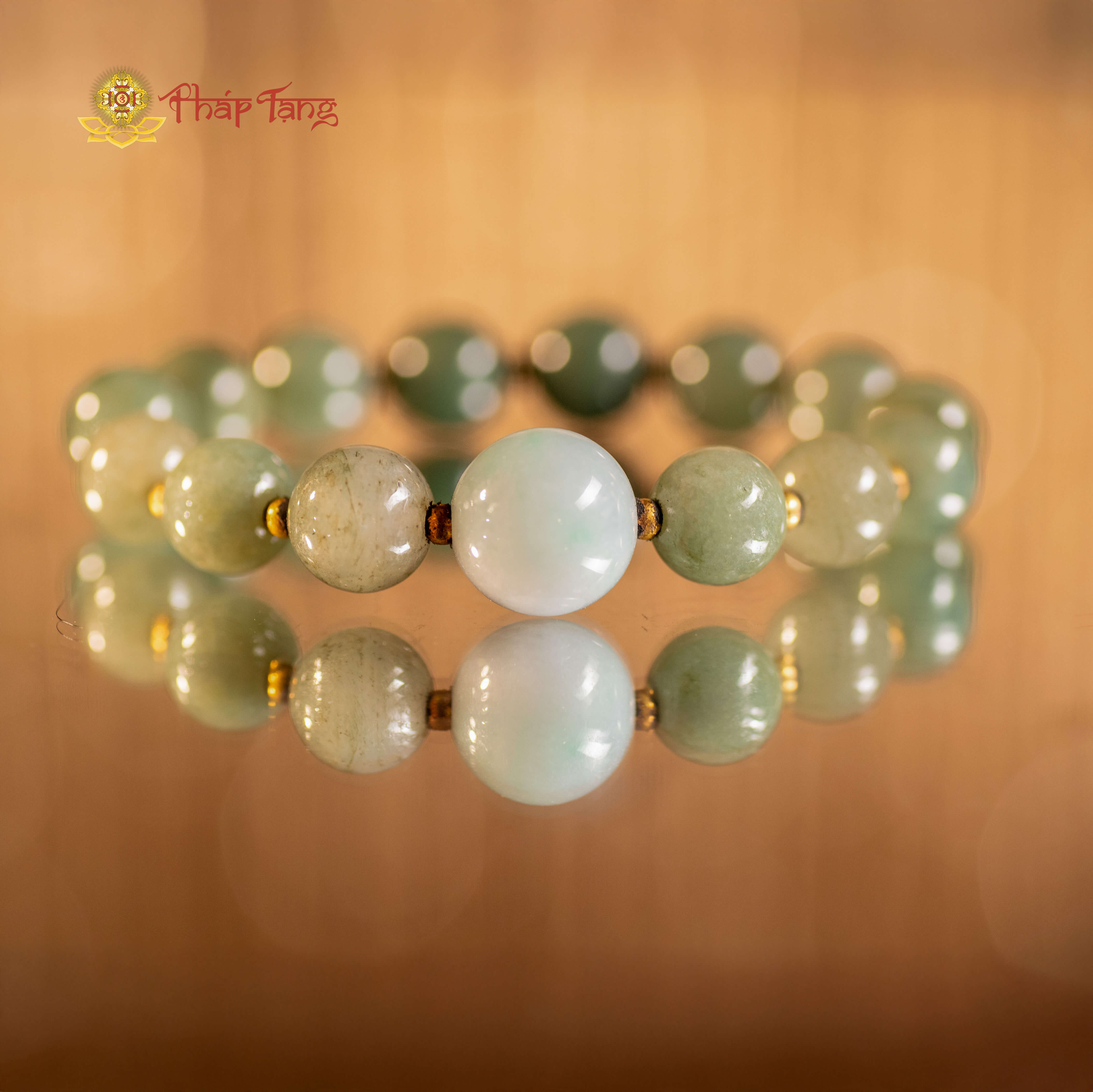 VÒNG NGỌC JADE MYANMAR TYPE A NẾP MỊN - PHÁP TẠNG