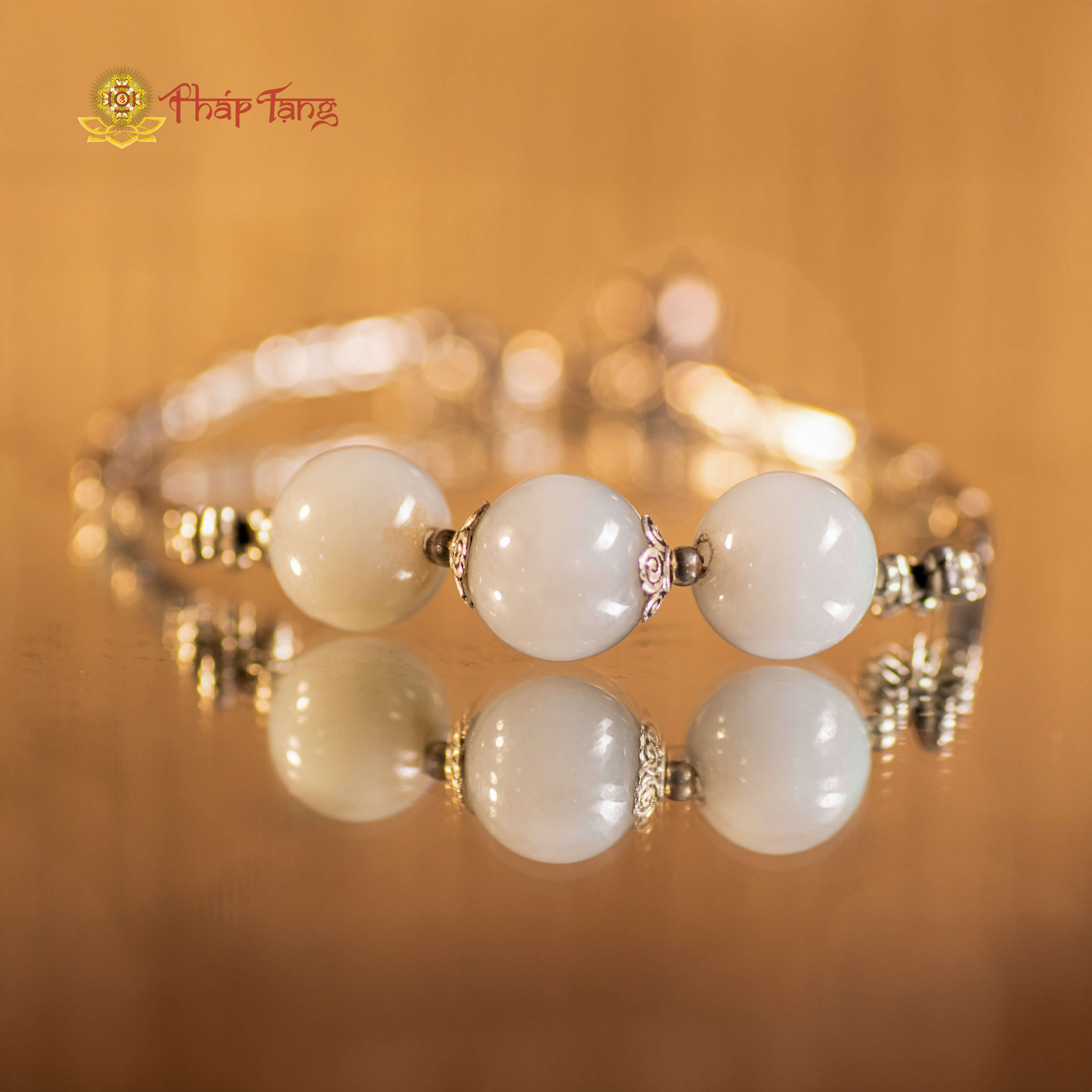 VÒNG TAY PHỈ THUÝ MYANMAR TYPE A MIX CHARM BẠC 925 - PHÁP TẠNG