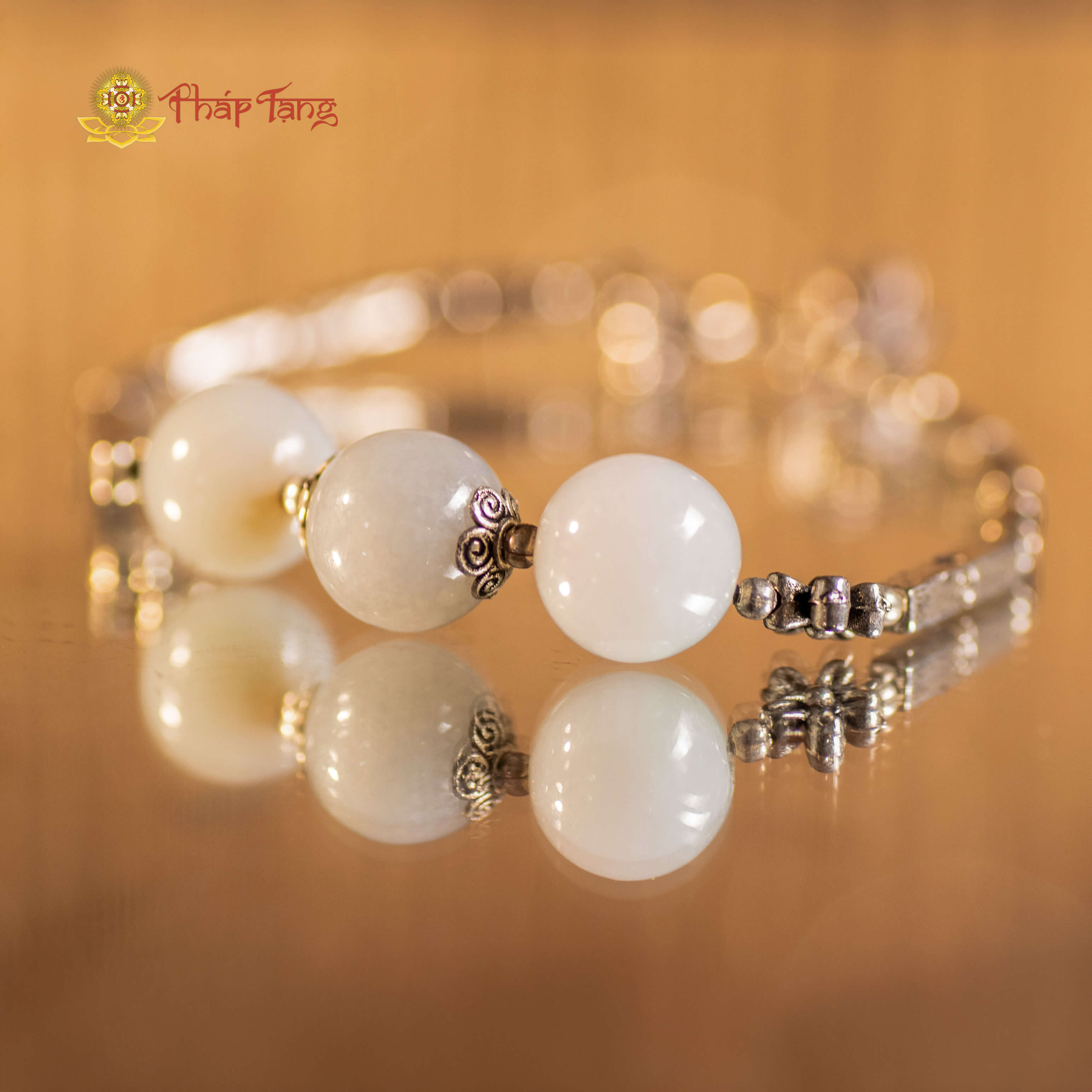 VÒNG TAY PHỈ THUÝ MYANMAR TYPE A MIX CHARM BẠC 925 - PHÁP TẠNG