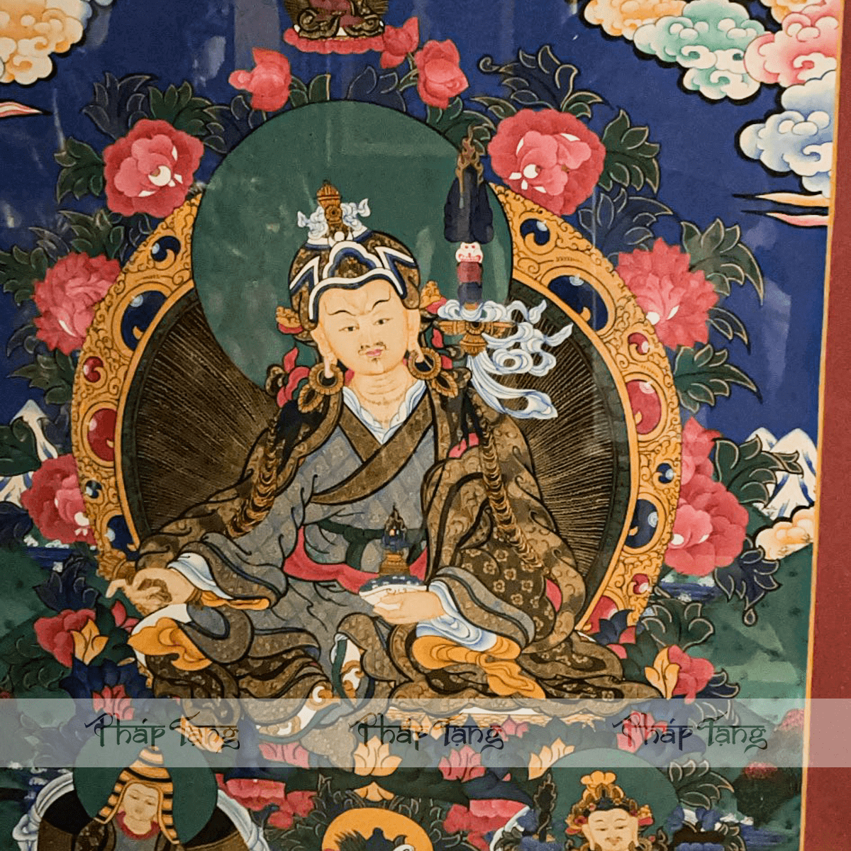 THANGKA ĐỨC LIÊN HOA SANH KT89X69cm