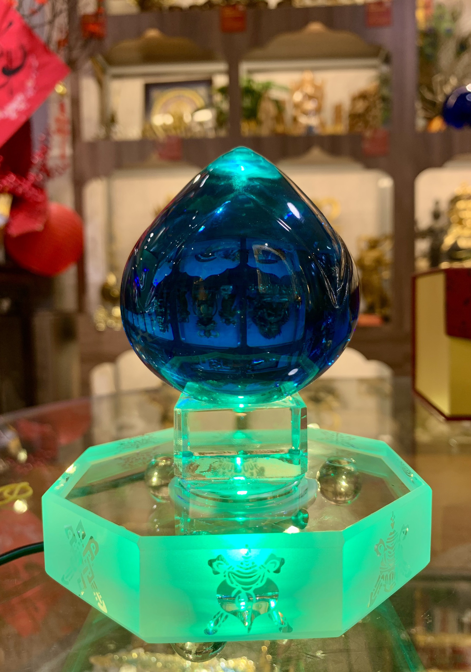 NGỌC NAGA XANH DƯƠNG BÚP SEN