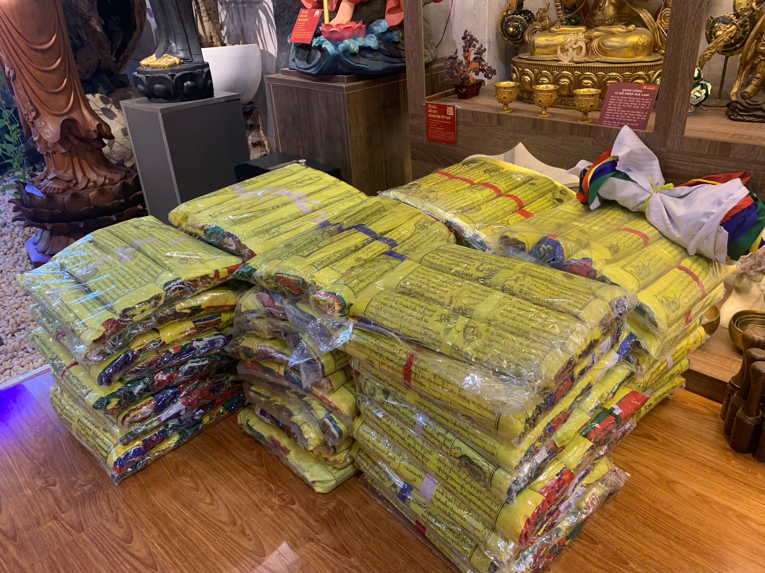 Cờ Lungta Nepal (Cờ Phong Mã) - Lá 30cm Dài 8.5m