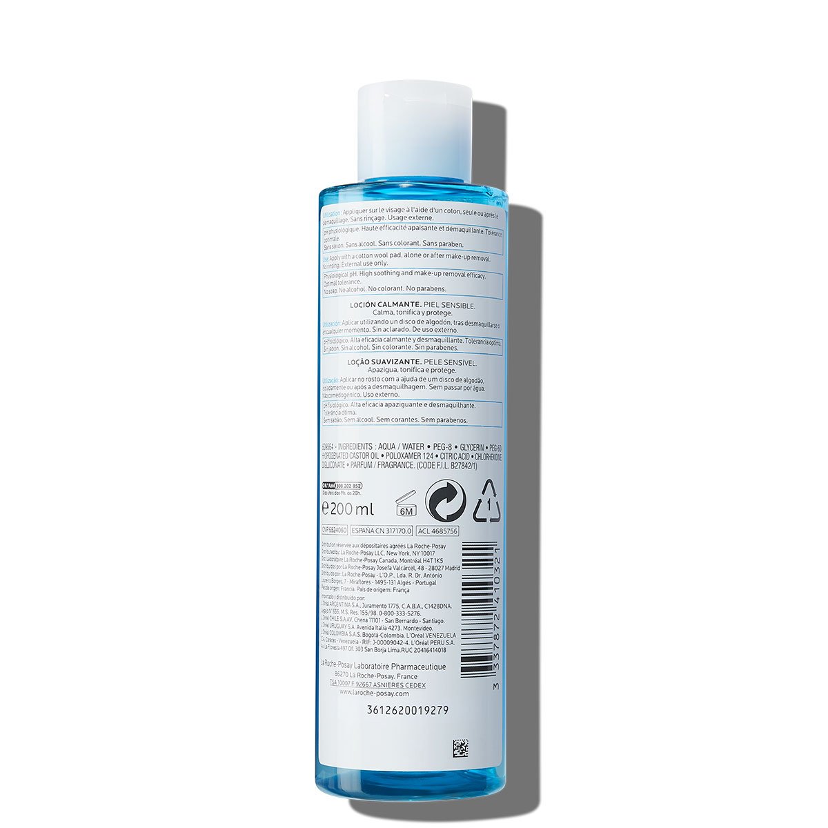 LAROCHE-POSAY Nước Cân Bằng Làm Dịu và Làm Mềm Da - SOOTHING LOTION (200ml)