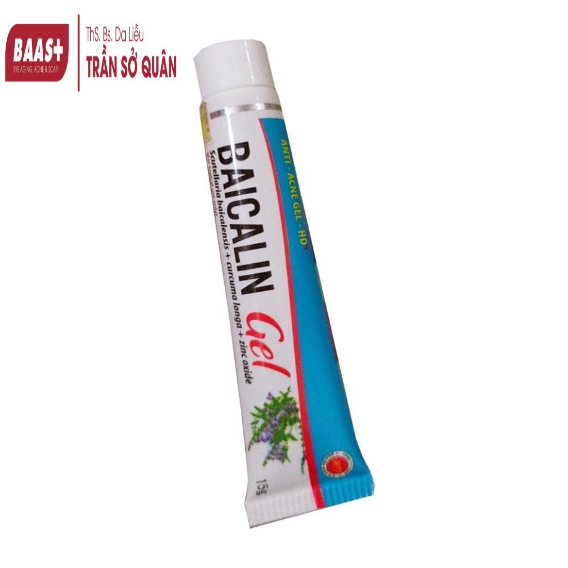 Gel Trị Mụn Giảm Viêm - BAICALIN GEL (15g)