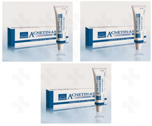Kem Hỗ Trợ Giảm Nhanh Mụn Ẩn, Mụn Mủ, Mụn Trứng Cá - ACNETIN (Tretinoin 0.05% ) [10g]