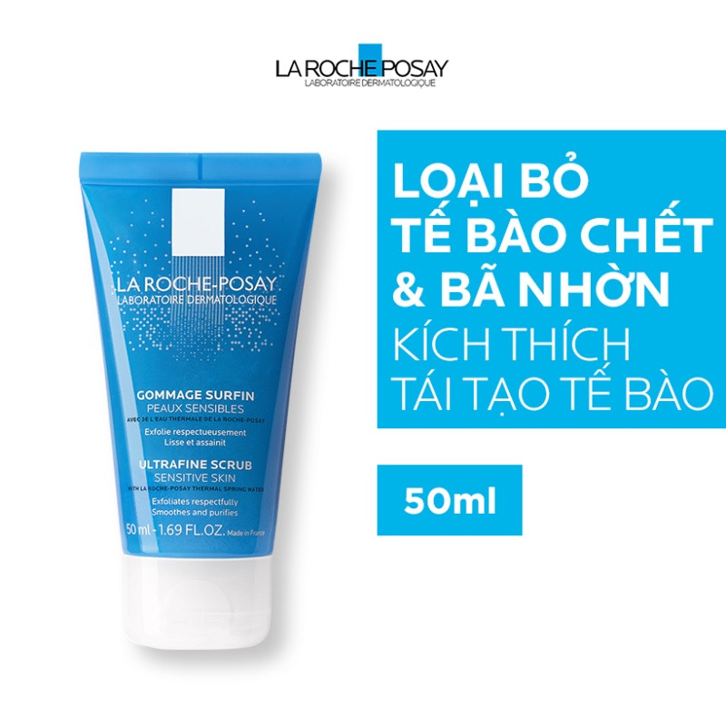 LAROCHE-POSAY Gel Tẩy Tế Bào Chết Cho Da Nhạy Cảm - ULTRA FINE SCRUB SENSITIVE SKIN (50ml)