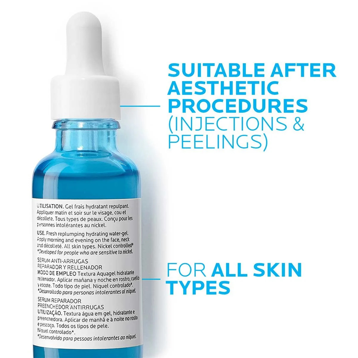 LAROCHE-POSAY Serum Phục Hồi và Tái Tạo Làn Da, Giúp Da Căng Mọng và Đàn Hồi Hơn - HYALU B5 SERUM (30ml)