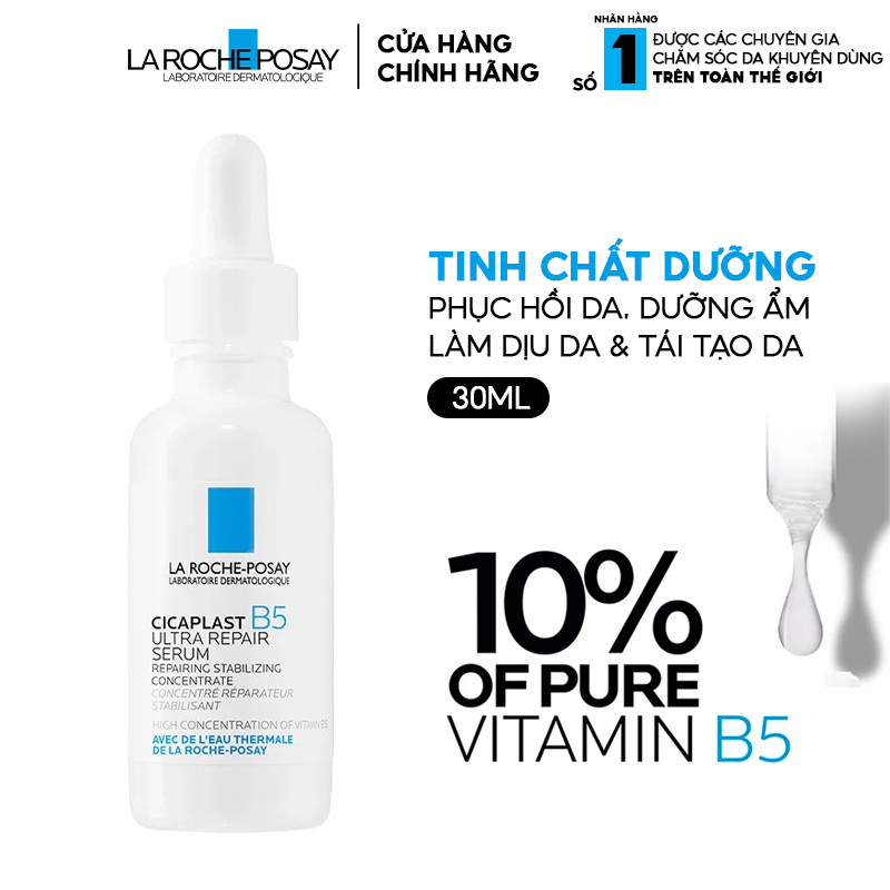 LAROCHE-POSAY Giúp Phục Hồi và Làm Dịu Da Sau 1H - CICAPLAST B5 ULTRA REPAIR SERUM (30ml)