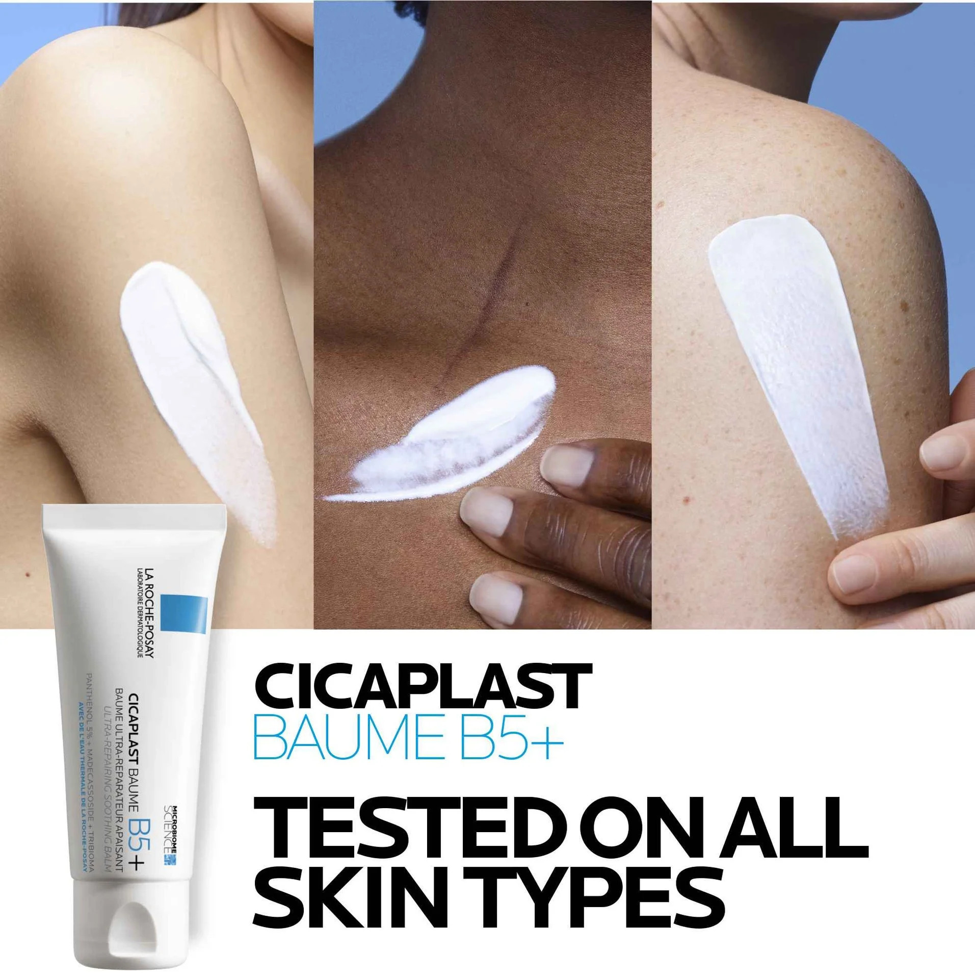 LAROCHE-POSAY Kem Dưỡng Phục Hồi Đa Công Dụng, Phục Hồi Hiệu Quả Sau 1H - CICAPLAST BAUME B5+(40ml/100ml)