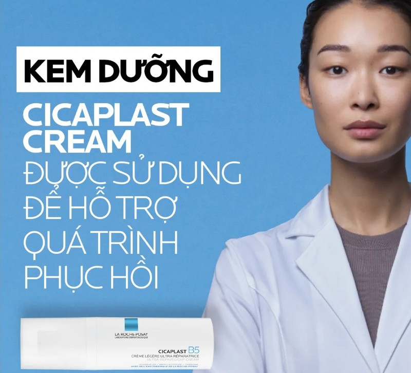LAROCHE-POSAY Kem Dưỡng Cấp Ẩm, Làm Dịu, Phục Hồi Da - CICAPLAST ULTRA REPAIR LIGHT CREAM B5 (40ml)