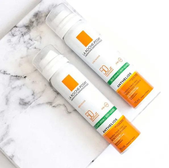 LAROCHE-POSAY Xịt Chống Nắng Kiềm Dầu - ANTHELIOS ANTI-SHINE INVISIBLE FRESH MIST SPF50 UVB + UVA SUN-SENSITIVE SKIN (75ml)