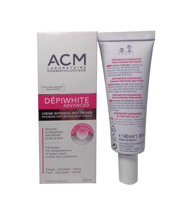 ACM Kem Dưỡng Làm Mờ Và Giảm Đốm Nâu, Tàn Nhang - DEPIWHITE ADVANCED INTENSIVE ANTI BROWN SPOT CREAM (40ml)