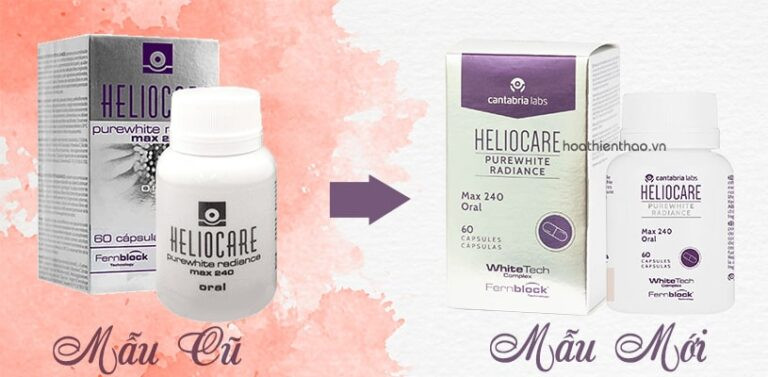 HELIOCARE Viên Uống Trắng Da - Heliocare PUREWHITE RADIANCARE MAX 240 (60v)