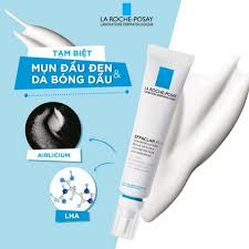LAROCHE-POSAY Kem Dưỡng Cải Thiện Mụn Đầu Đen, Bóng Nhờn - EFFACLAR K+ OILY SKIN RENOVATING CARE ANTIOXIDANT ANTI-SEBUM 8H (40ml)