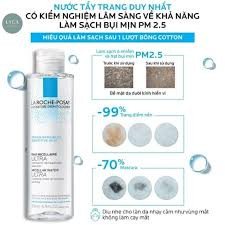 LAROCHE-POSAY Nước Tẩy Trang Dành Cho Da Dầu Mụn, Da Nhạy Cảm - EFFACLAR MICELLAR WATER ULTRA (200ml/400ml)