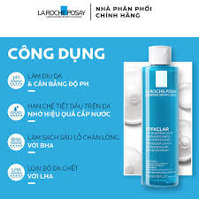LAROCHE-POSAY Nước Cân Bằng Cho Da Dầu Mụn - EFFACLAR TONER(200ml)