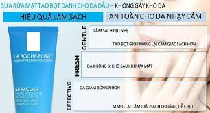LAROCHE-POSAY Sữa Rửa Mặt Tạo Bọt Cho Da Dầu Mụn - EFFACLAR DEEP CLEANSING FOAMING CREAM (125ml)