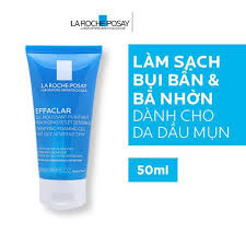 LAROCHE-POSAY Gel Rửa Mặt Tạo Bọt Cho Da Dầu Nhạy Cảm - EFFACLAR PURIFYING FOAMING GEL FOR OILY SENSITIVE SKIN (50ml/200ml/400ml)