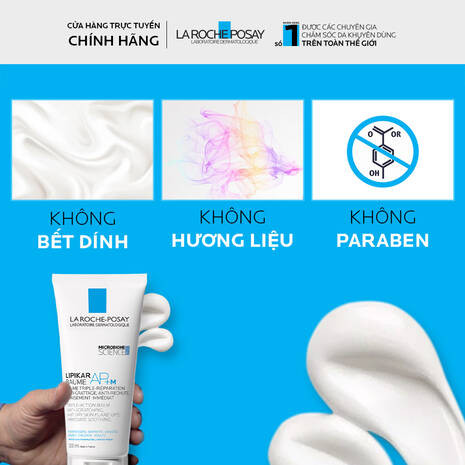 LAROCHE-POSAY Kem Dưỡng Da Dành Cho Da Bị Ngứa, Mẩn Đỏ - LIPIKAR BAUME AP+ M (75ml/200ml)