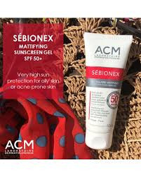 ACM Kem Chống Nắng Dành Cho Da Dầu - SEBIONEX MATTIFYING SUNSCREEN GEL SPF50+ (40ml)