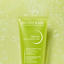 BIODERMA Gel Rửa Mặt Làm Sạch Sâu & Hỗ Trợ Giảm Mụn - SEBIUM GEL MOUSSANT ACTIF (200ml)