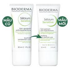 BIODERMA Kem Dưỡng Ẩm Dành Cho Da Mụn & Nhạy Cảm - SEBIUM SENSITIVE (30ml)