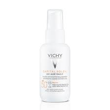 VICHY Gel Chống Nắng Giúp Ngăn Ngừa, Giảm Thâm Nám và Giảm Nếp Nhăn - CAPITAL SOLEIL UV-AGE DAILY ANTI PHOTO-AGEING WATER FLUID (50ml)