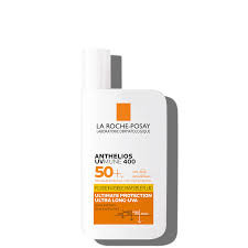 LAROCHE-POSAY Kem Chống Nắng Mỏng Nhẹ Lâu Trôi Giúp Bảo Vệ Da Tối Ưu Khỏi Tia UVA Dài - ANTHELIOS UVMUNE 400 INVISIBLE FLUID (50ml)