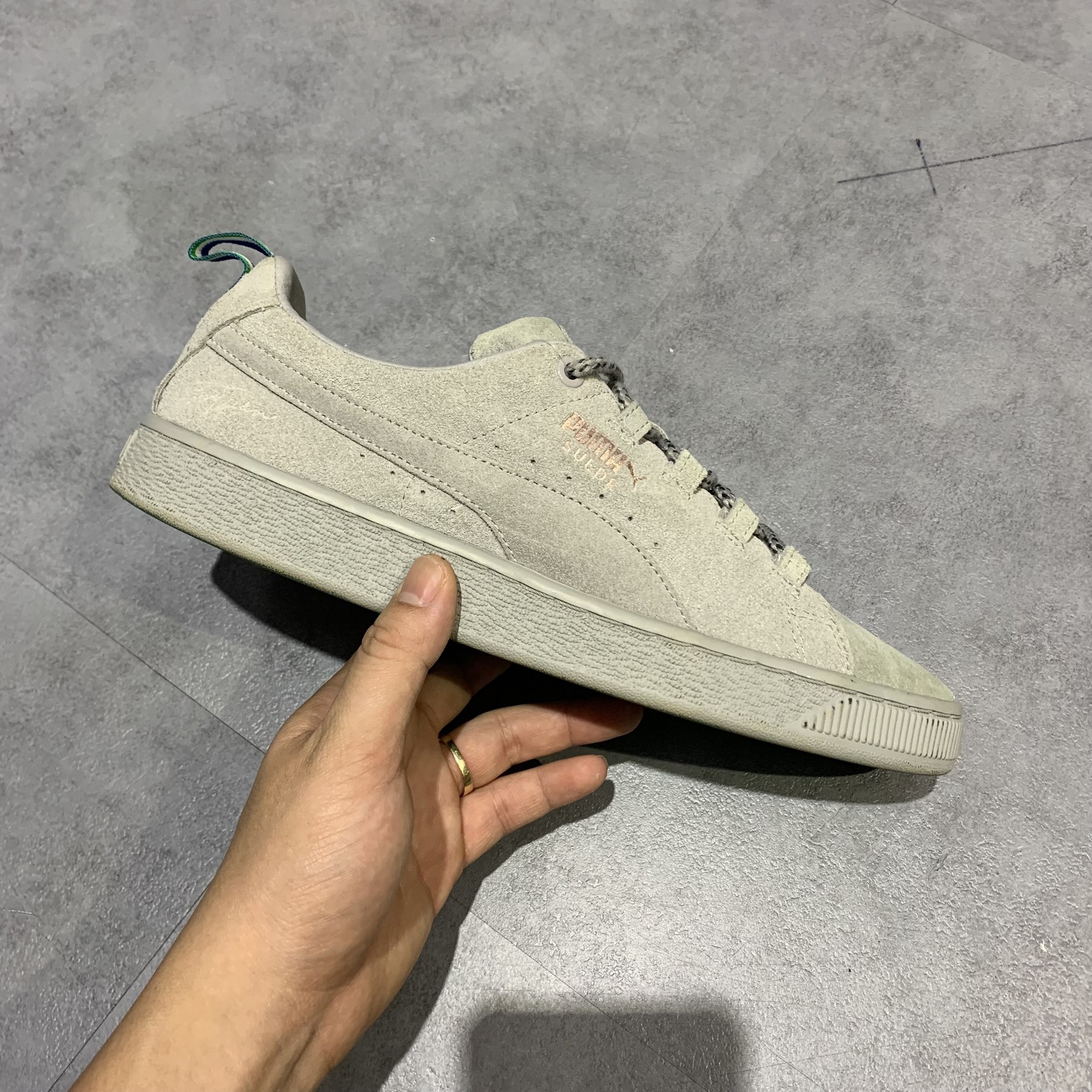 2hand giày Puma x Big Sean Suede Ash366251-01 SIZE 40.5 PVN10849