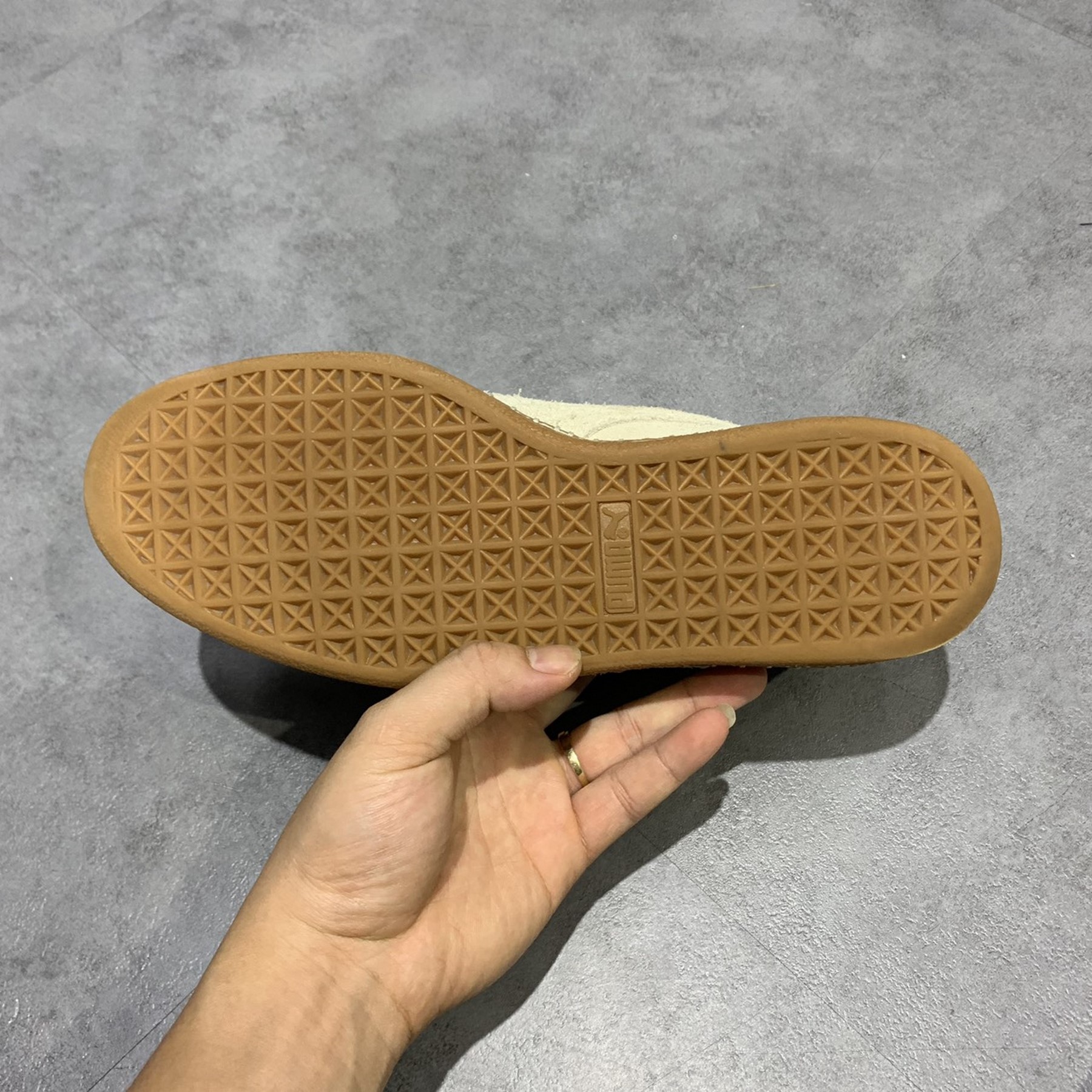 2hand Giày Puma Suede Classic Blanket Stitch ‘Whisper White’ 368903-03 SIZE 40 PVN10404