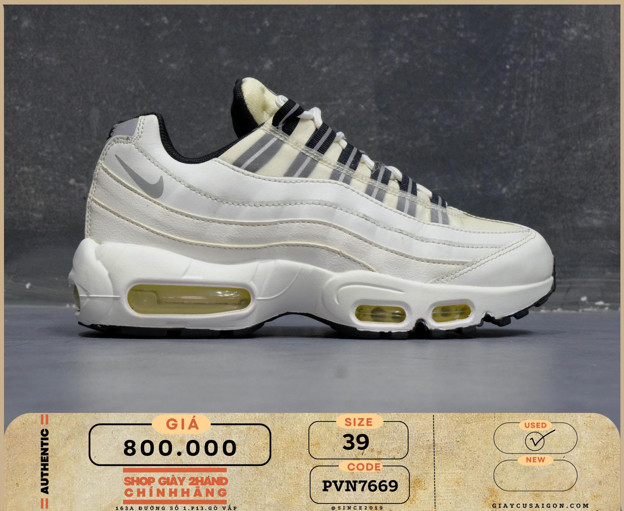 Giày Nike Nike Air Max 95 Very Giày 2hand Nike Air Max 95 7669