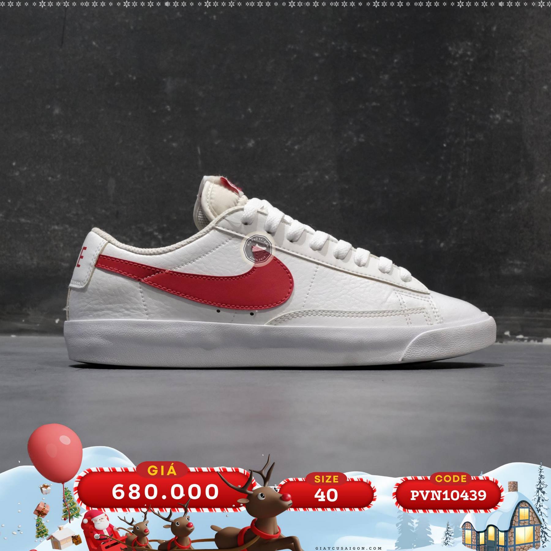 2hand giày Nike Blazer Low LX BQ7306-600 SIZE 40 PVN10439
