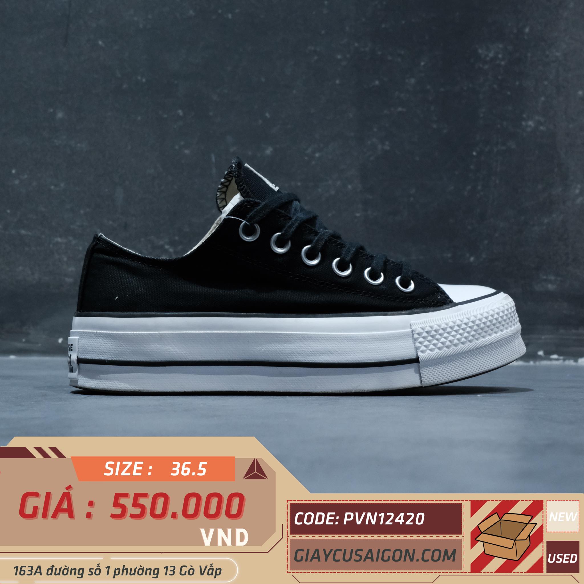 Giày converse size 36.5 online