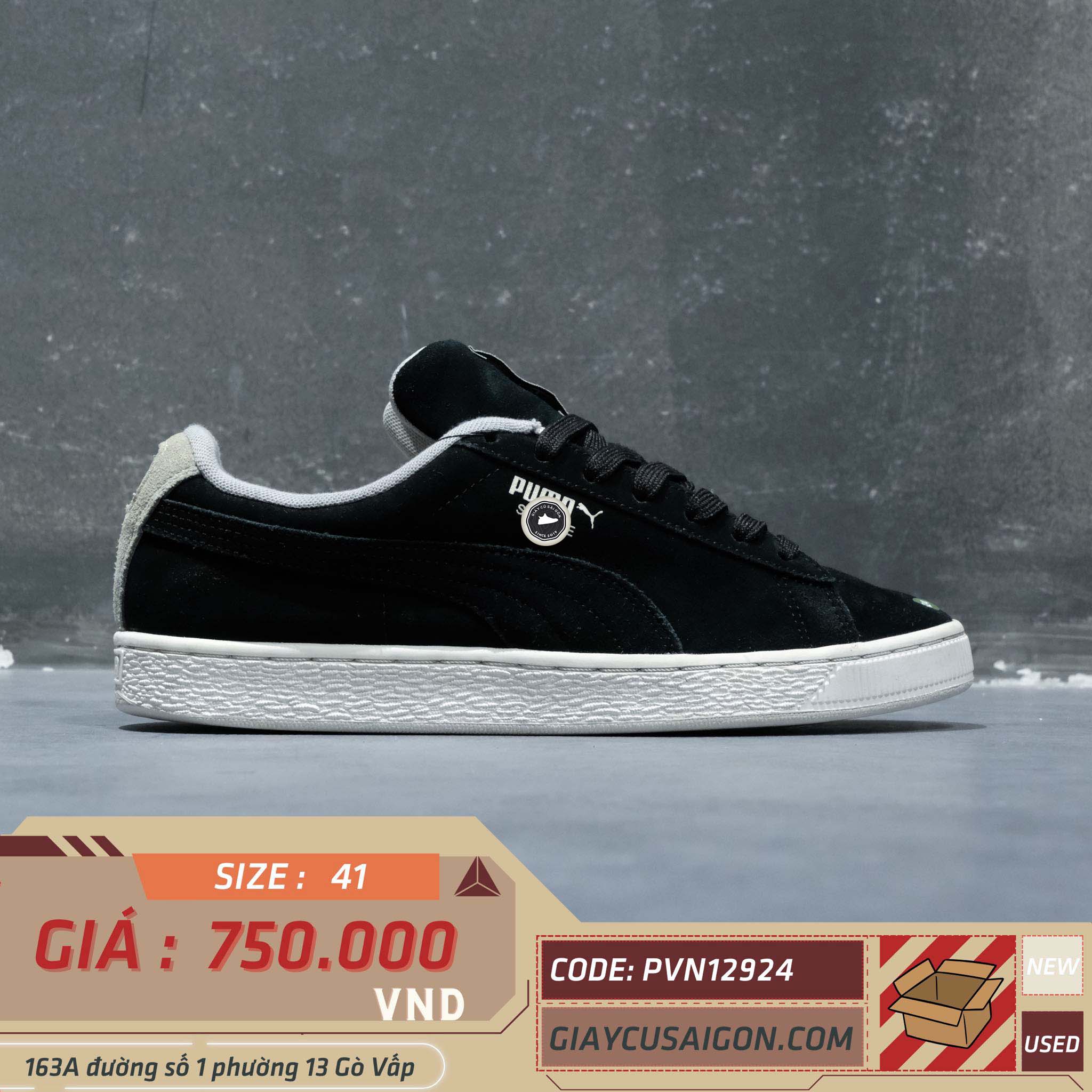 Giày 2hand PUMA Suede Classic 371278-01 SIZE 41