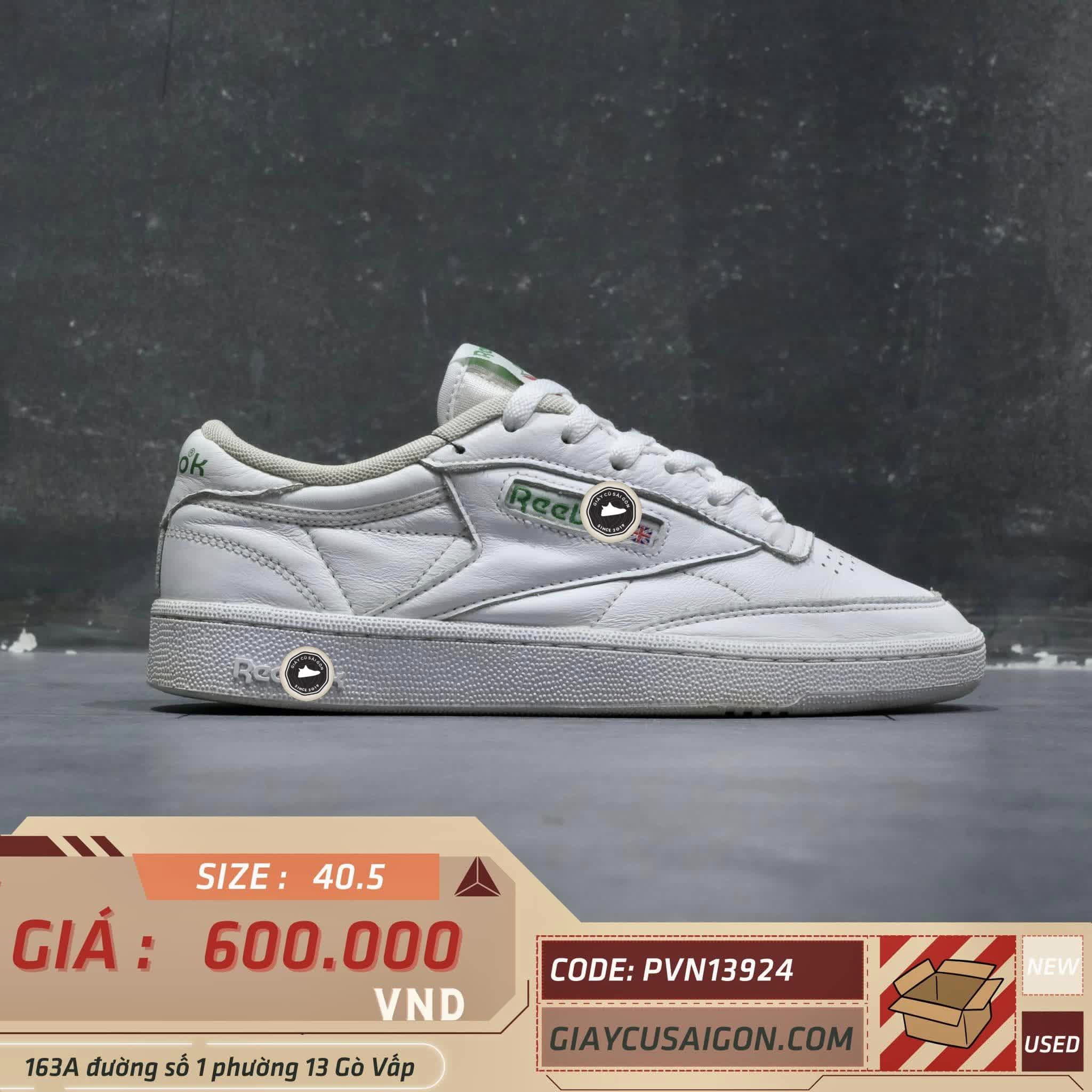 Giày 2hand Reebok Club C 85 FX3874 SIZE 40.5 pvn13924
