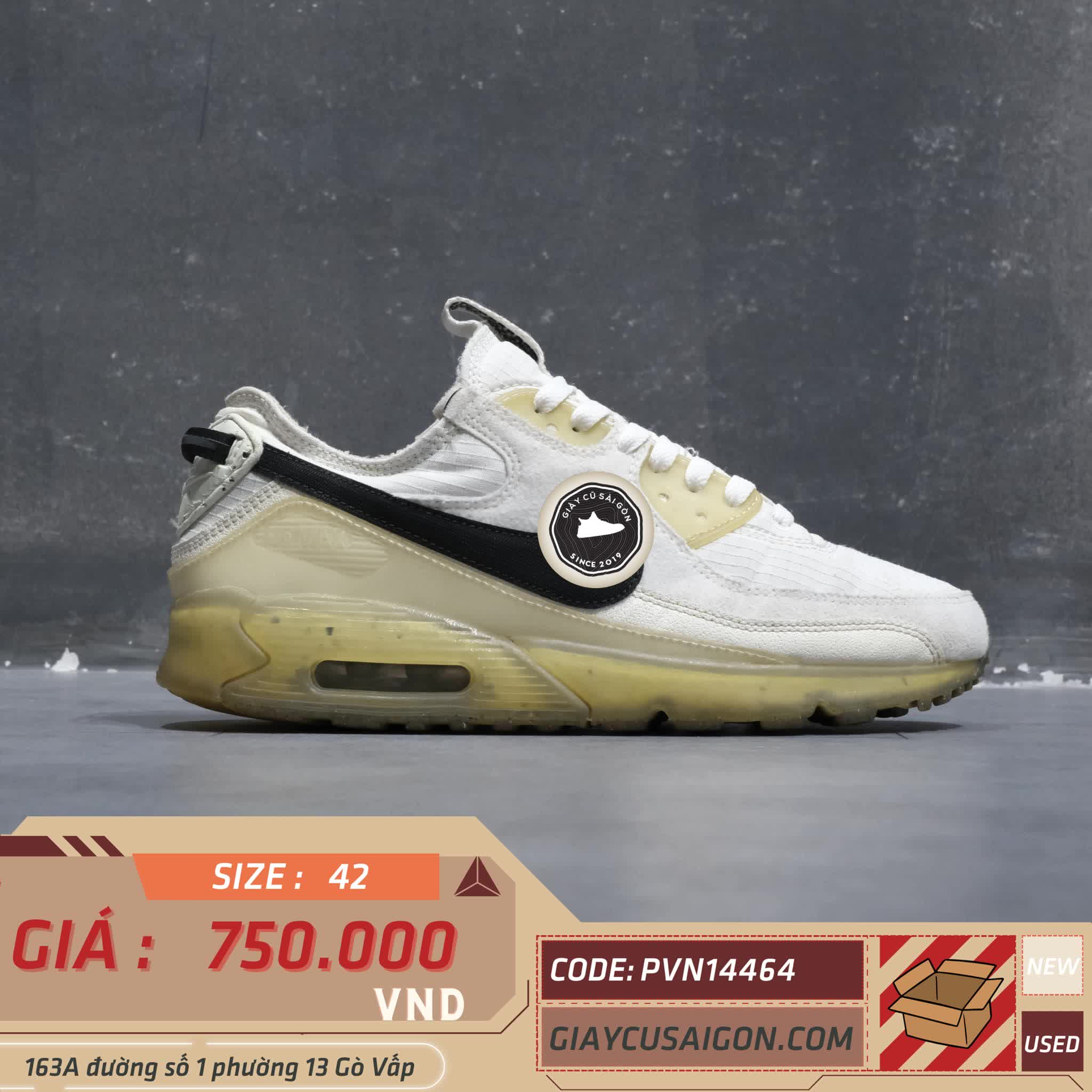 Giày 2hand Nike Air Max 90 Terrascape 'Sail' DH2973-100 SIZE 42 pvn14464