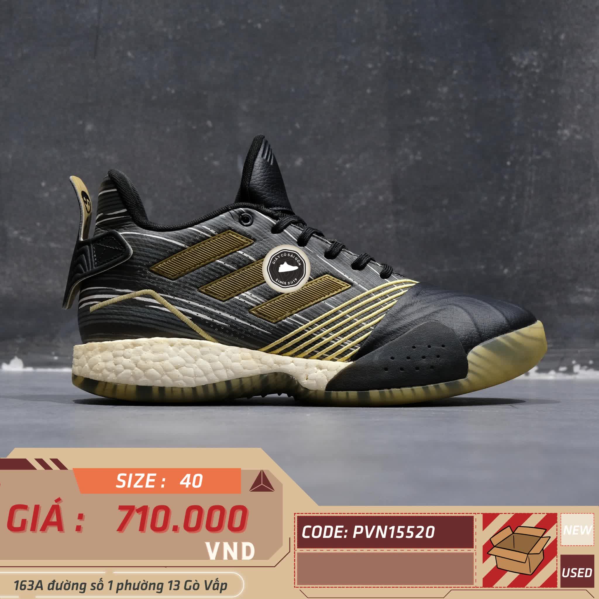 Giày 2hand Adidas T-MAC MILLENNIUM EE3678 SIZE 40 PVN15520